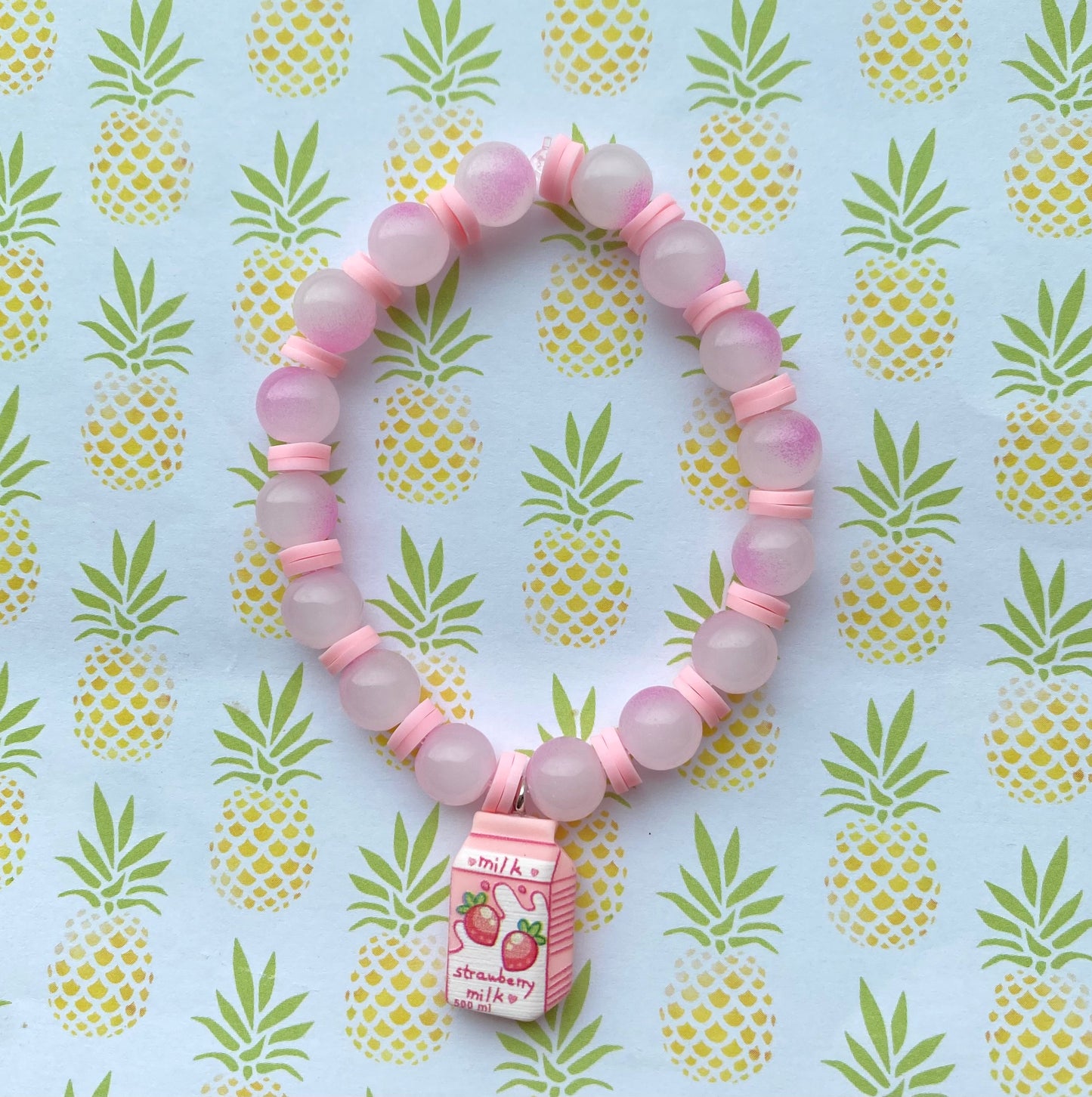 Strawberry Milk Bracelet